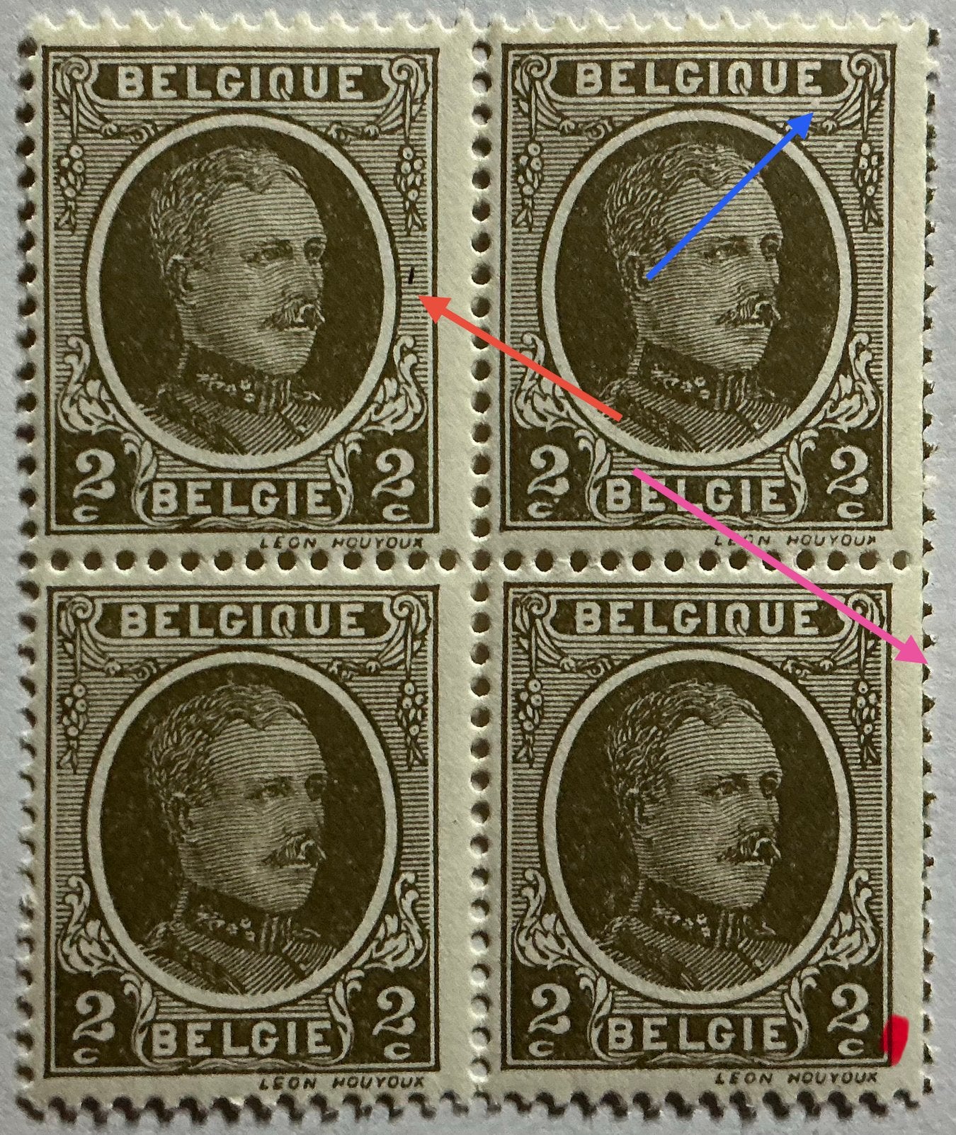 LOT 833. COB: 191-V5+ Cu’s. HOUYOUX. MNH., Neuf, Enlèvement ou Envoi, Non oblitéré, Gomme originale