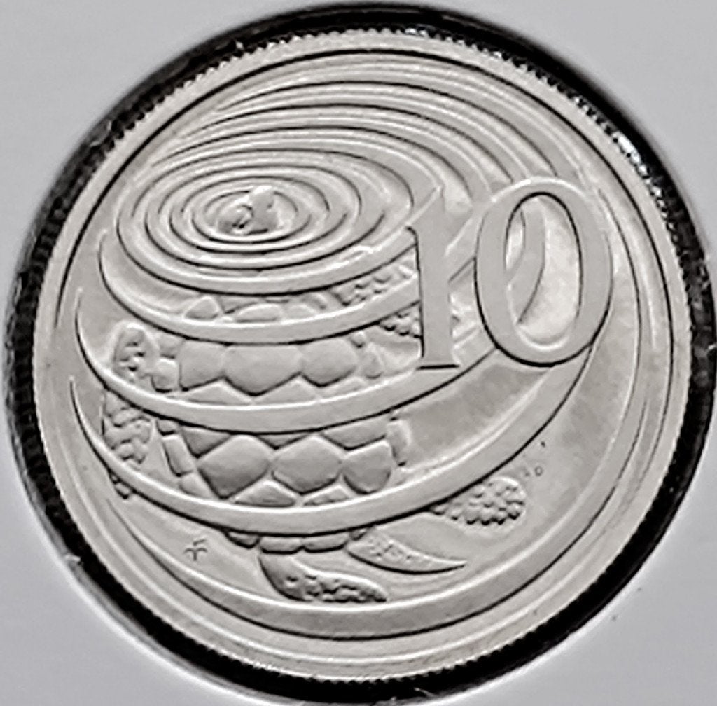 munt Kaaiman eilanden 10 cent 1979 UNC, Timbres & Monnaies, Monnaies | Amérique, Enlèvement ou Envoi