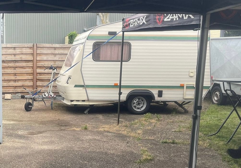 Chateau Caravan 750 kg keuringsvrij fietsenrek koelkast tv, Caravans en Kamperen, Caravans, Particulier, tot en met 3, 500 - 750 kg