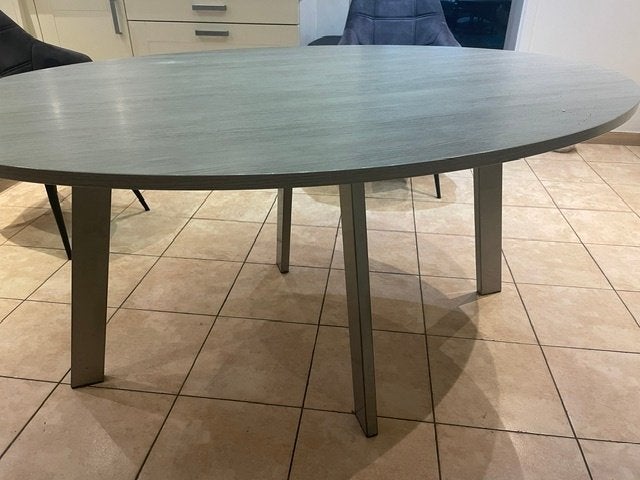 keukentafel, Ophalen, Overige materialen, Gebruikt, 100 tot 150 cm