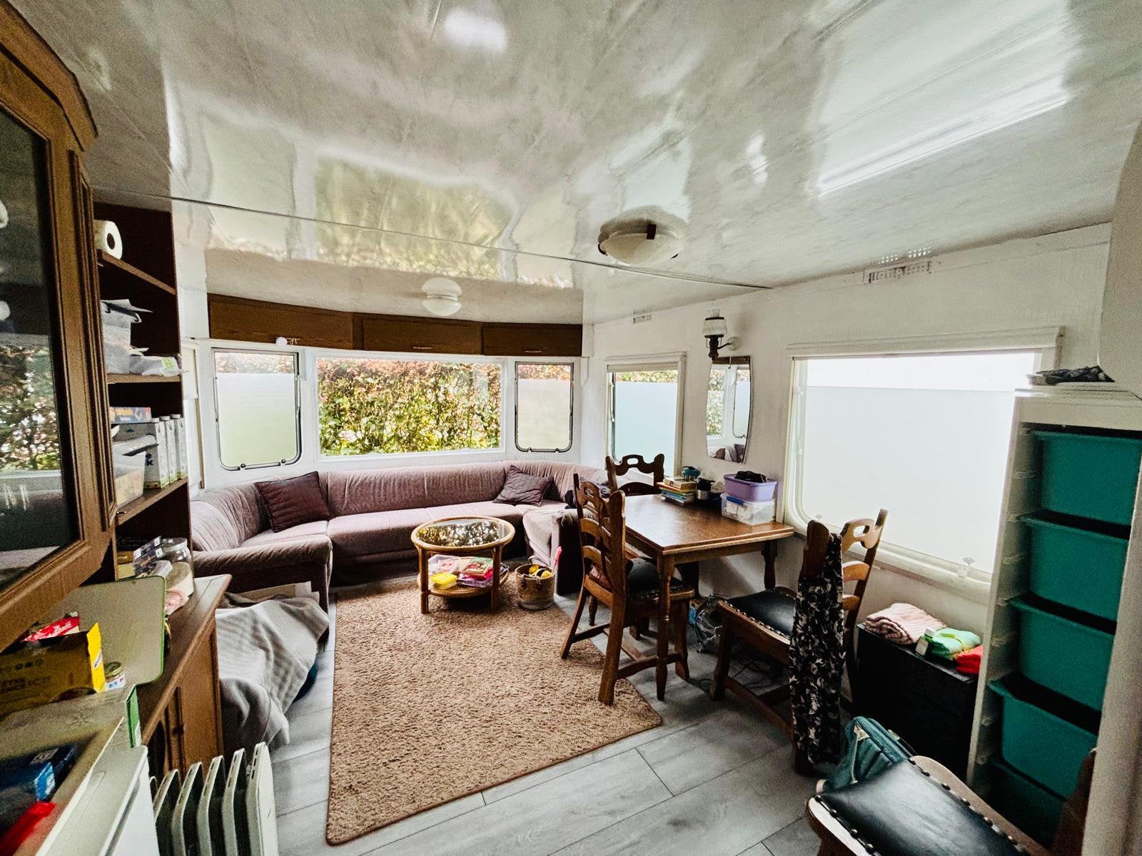 Stacaravan compleet & instapklaar – €500 – ophalen sep/okt, Ophalen, Gebruikt, 25 tot 50 m², Laminaat