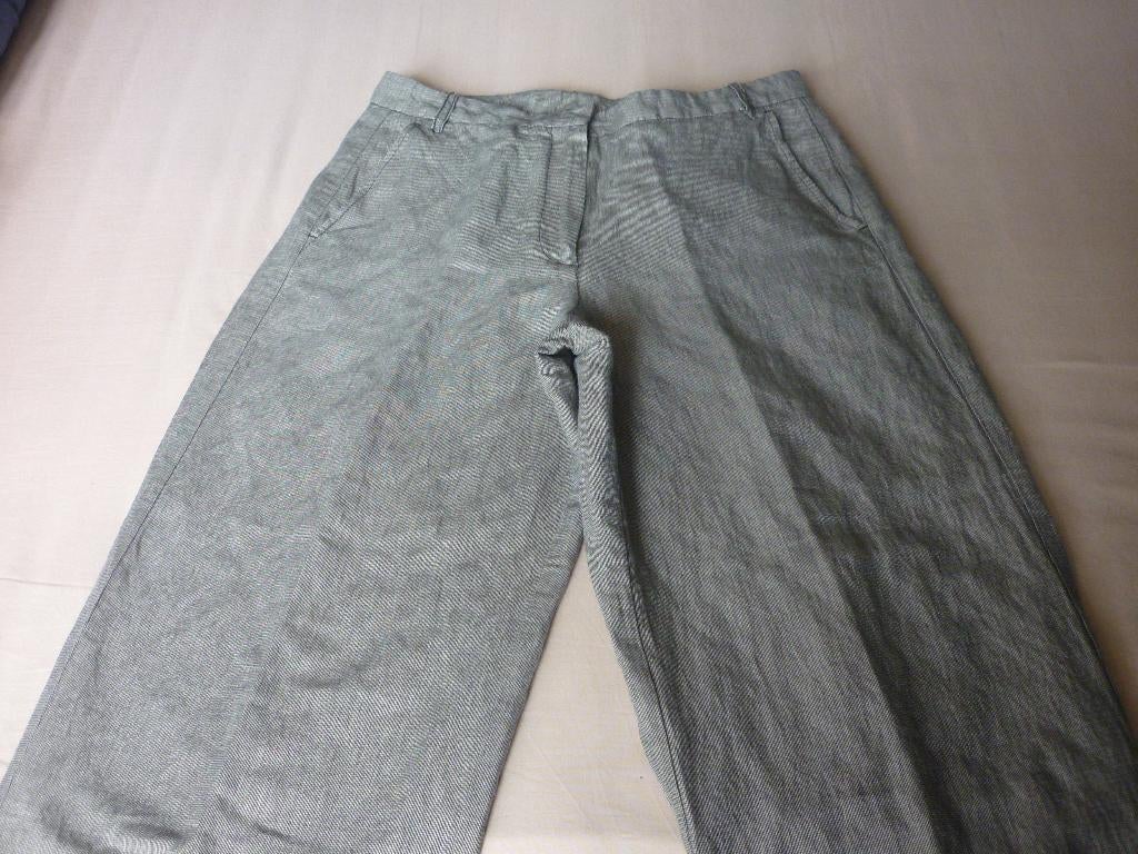 Wijde Cropped Broek Rue Blanche, Kleding | Dames, Rue Blanche, Ophalen of Verzenden, Zo goed als nieuw, Maat 36 (S)