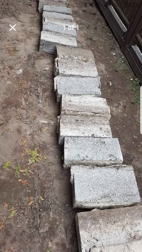 betonblokken, Doe-het-zelf en Bouw, Metselstenen, Ophalen, Gebruikt