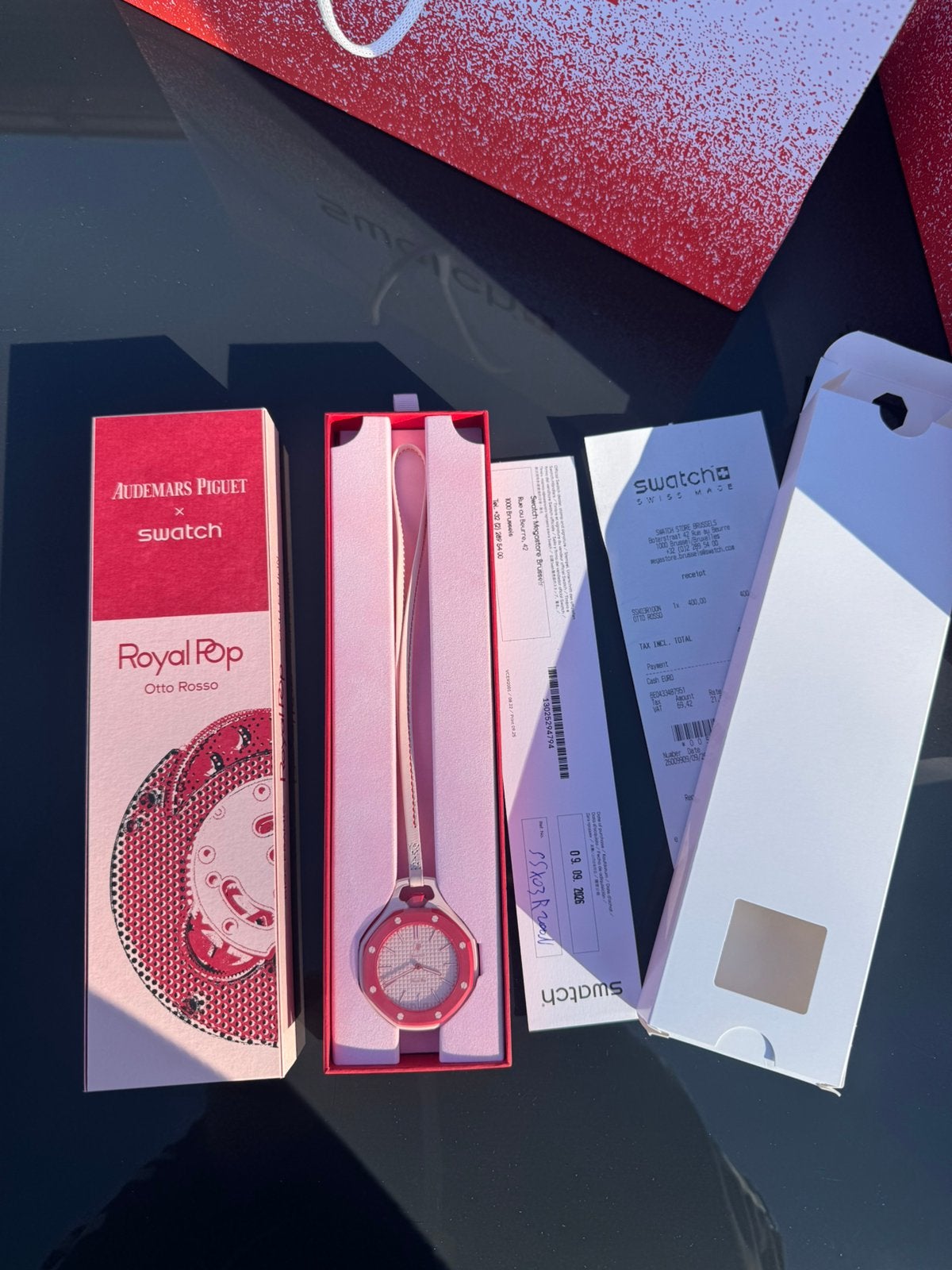 Audemars Piguet x Swatch — Royal Pop Red Orto, Enlèvement ou Envoi, Neuf