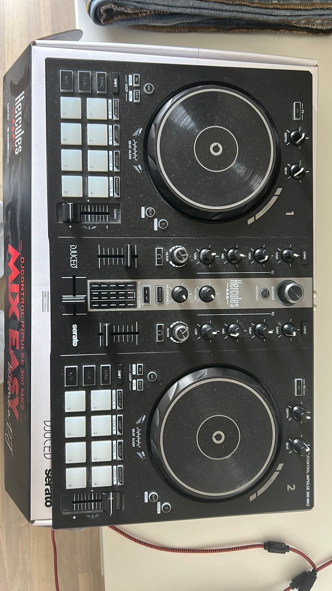 Hercules dj paneel, Enlèvement ou Envoi, Comme neuf