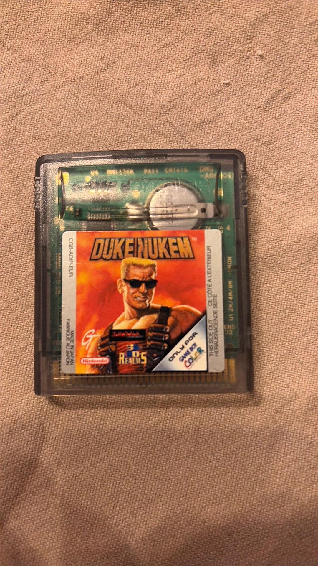 Duke nukem pal, Enlèvement ou Envoi, Comme neuf