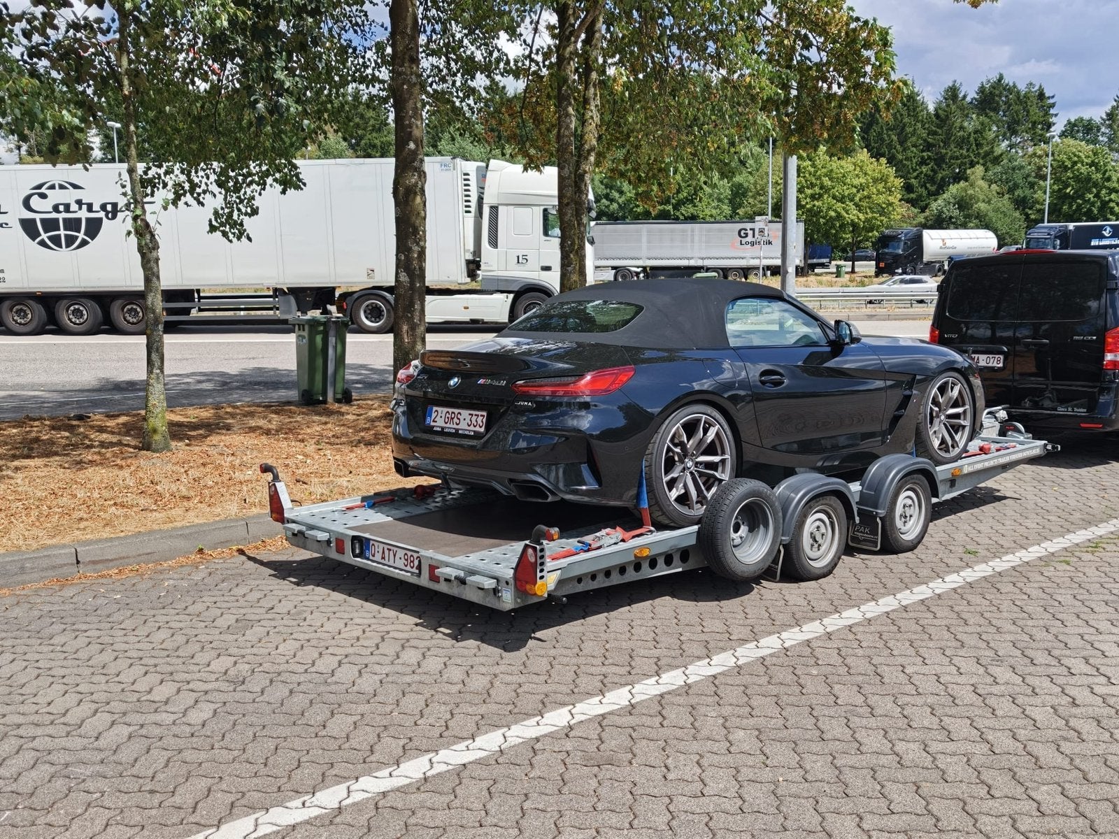 Auto trailer te huur, Auto-onderdelen, Ophalen