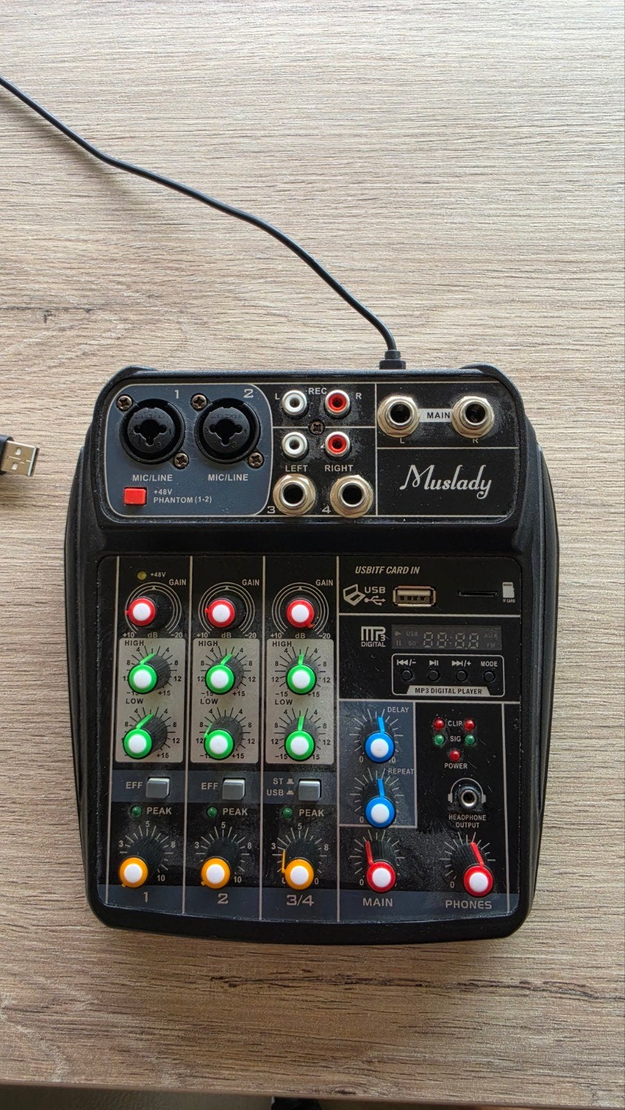 usb Bluetooth mengpaneel, Muziek en Instrumenten, Ophalen of Verzenden
