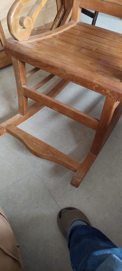 rocking chair, Huis en Inrichting, Ophalen, Gebruikt, Hout