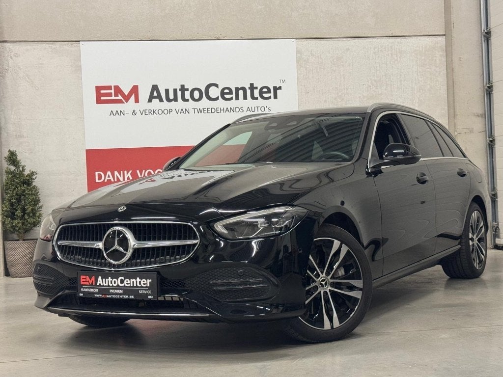 Mercedes C 300 e Avantgarde PHEV CAM-Acc-CarPlay-LED-BTW inc, Autos, Cuir, Achat, Euro 6, Entreprise