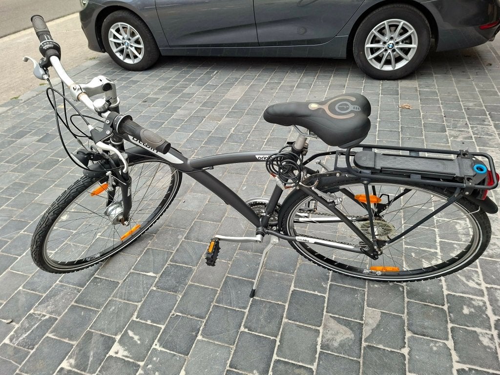 Fiets B'Twin te koop, 56 cm of meer, Zo goed als nieuw, Schijfrem, Ophalen