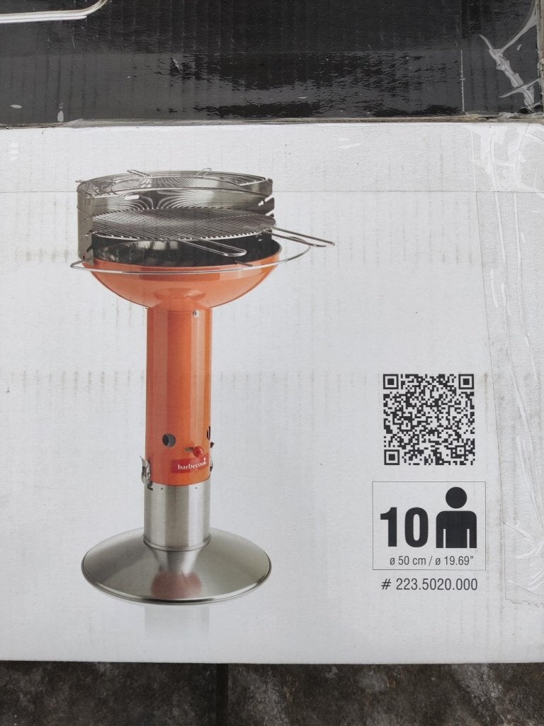 Nieuwe BBQ van barbecook: 50cm, 10 personen, Ophalen of Verzenden, Nieuw, Barbecoock