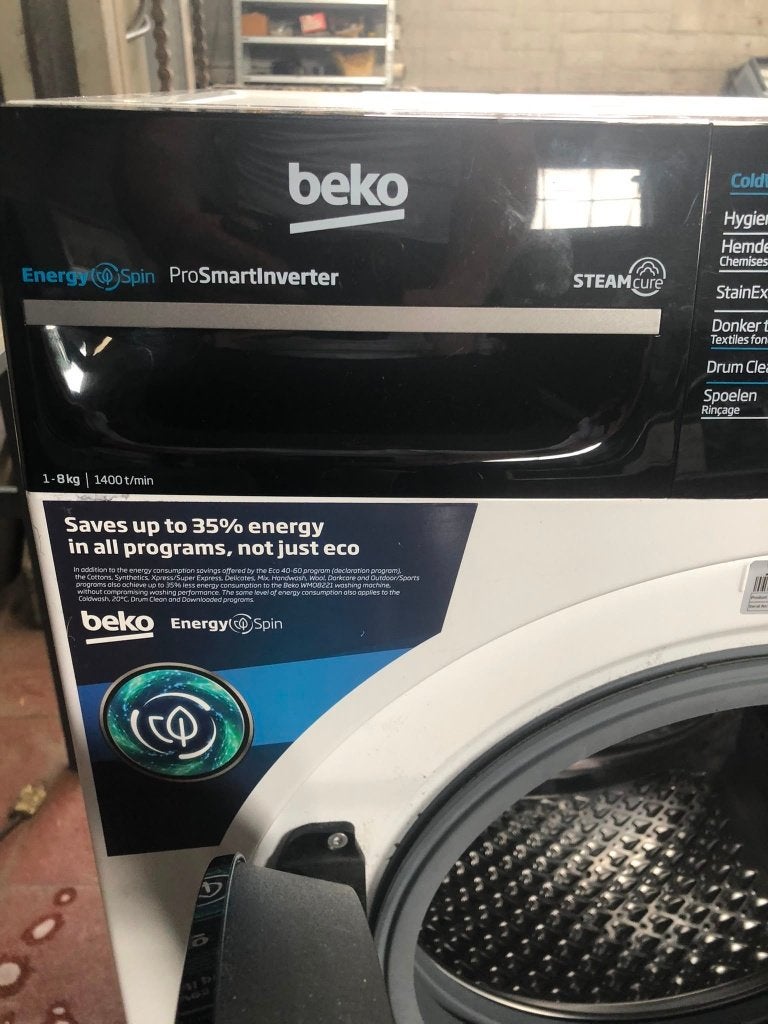 wasmachine, Ophalen of Verzenden, Gebruikt