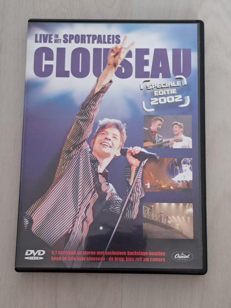 DVD Clouseau Live in het sportpaleis 2002, Enlèvement ou Envoi, Comme neuf, Musique et Concerts