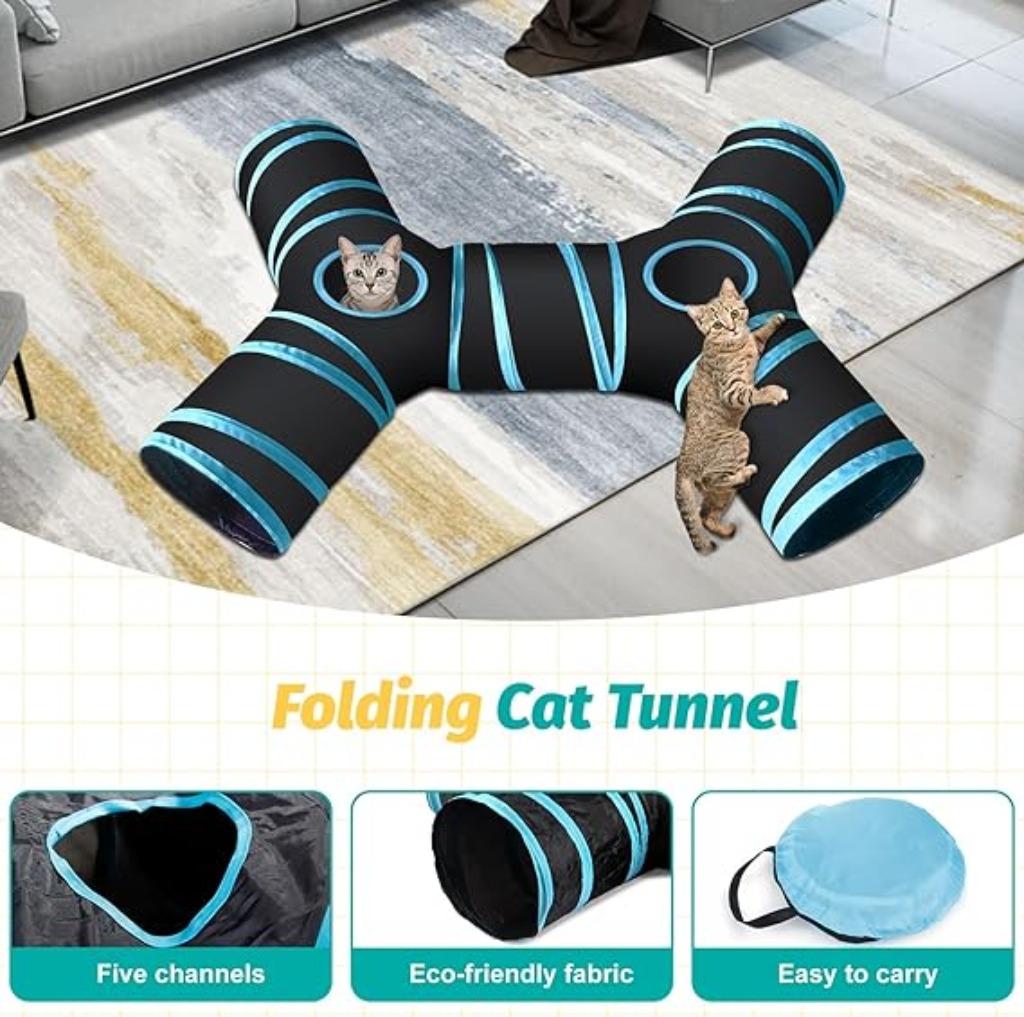 ensemble de jouets pour chats Cat Tunnel LIVRAISON GRATUITE, Animaux & Accessoires, Jouets pour chats, Neuf, -, -, Autres jouets
