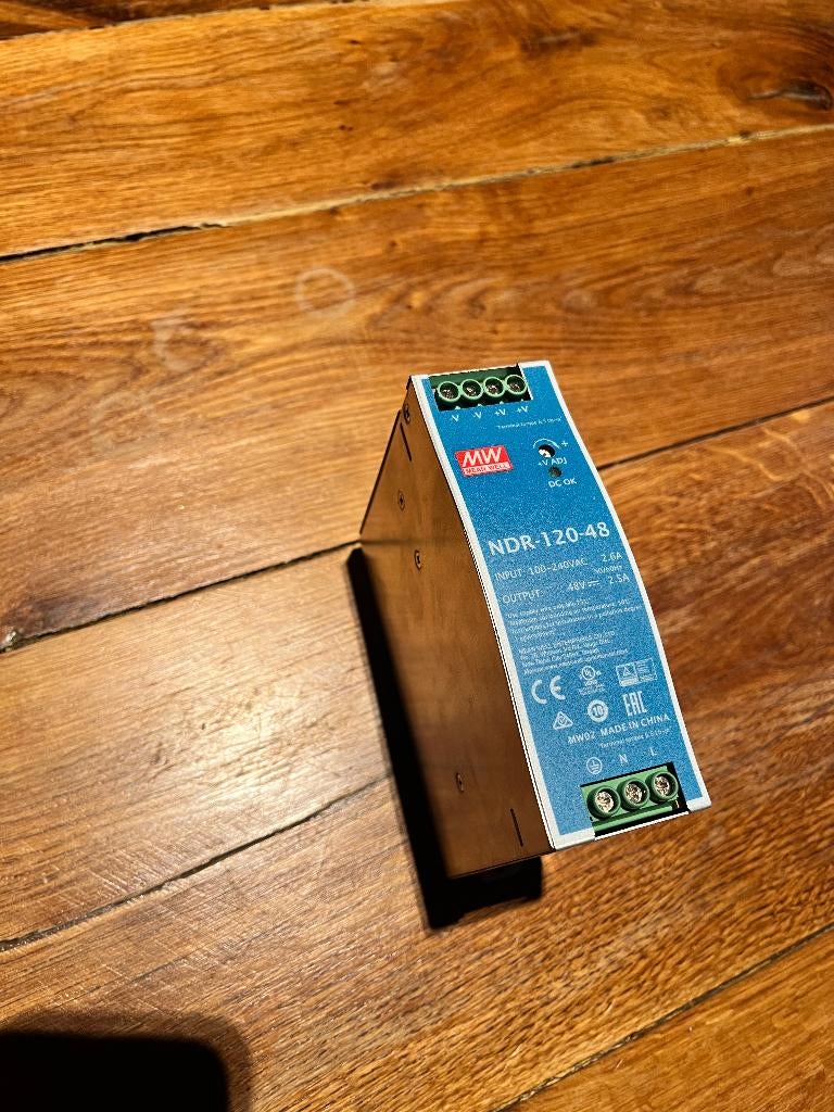 schakelaar  NDR 120-48, Doe-het-zelf en Bouw, Elektriciteit en Kabels, Ophalen, Nieuw, Schakelaar