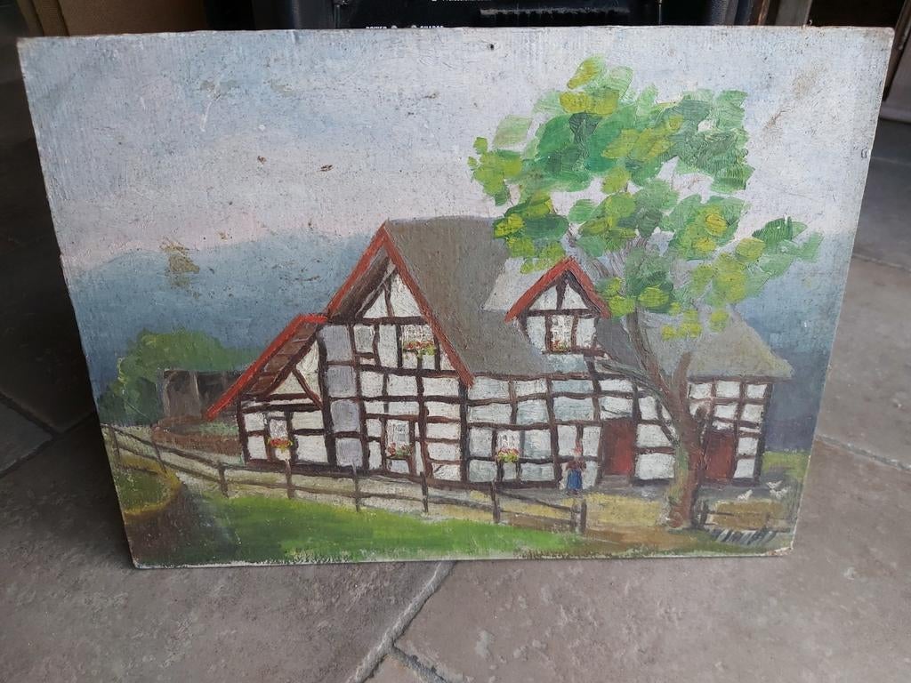 Schilderij - gesigneerd, Ophalen of Verzenden
