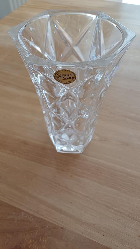 Kristallen vaas van Arques., Antiek en Kunst, Antiek | Glaswerk en Kristal, Ophalen