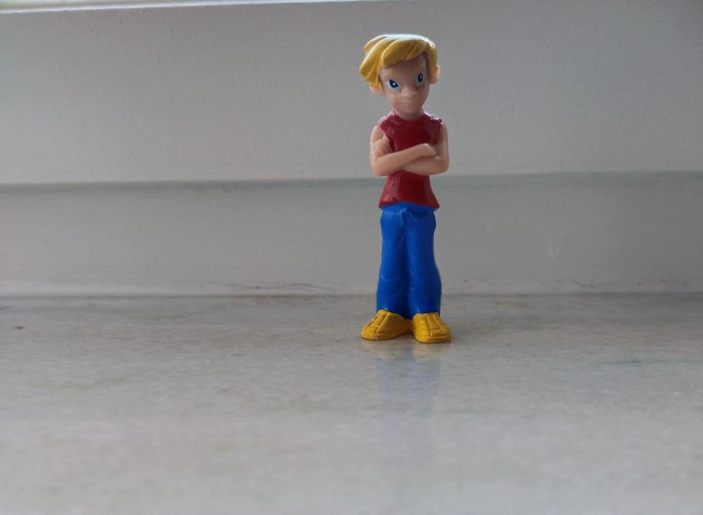 Figurine garçon blond "MIKE" - Vintage, Collections, Statues & Figurines, Utilisé, Humain, Enlèvement ou Envoi