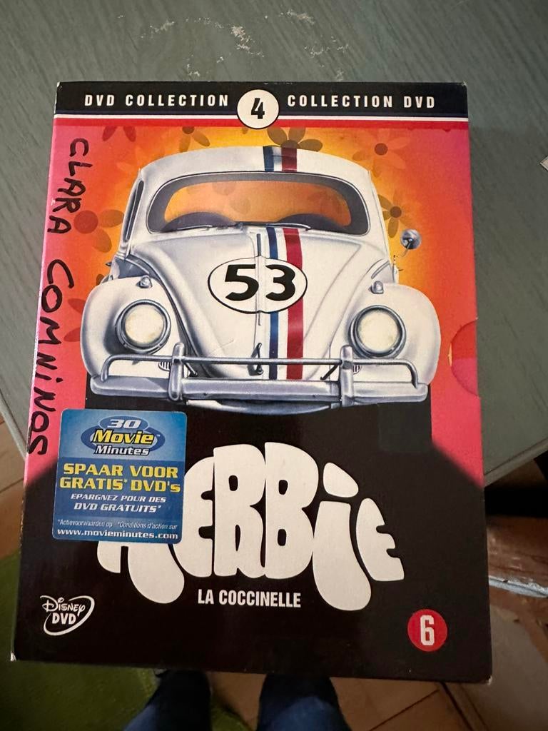 Herbie dvd collectie 4 DVD, Ophalen of Verzenden, Zo goed als nieuw