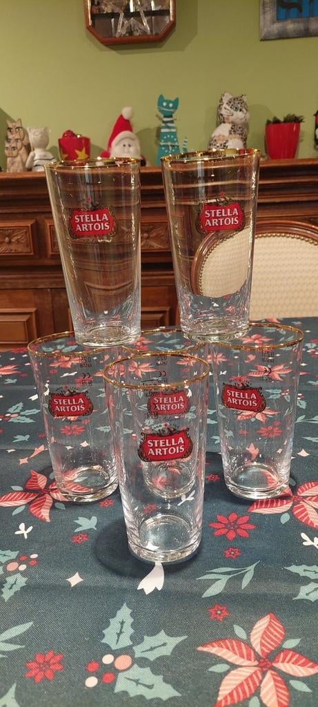 6 boerkes stella artois 25 cl, Verzamelen, Ophalen of Verzenden, Stella Artois