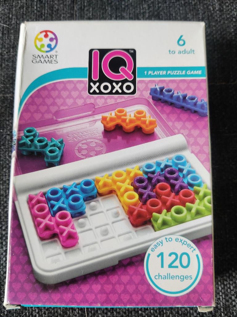 Smartgame voor kinderen IQ XOXO, Kinderen en Baby's, Speelgoed | Educatief en Creatief, Ophalen, Zo goed als nieuw, Puzzelen