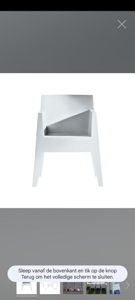 Stoel philippe starck, Ophalen, Zo goed als nieuw