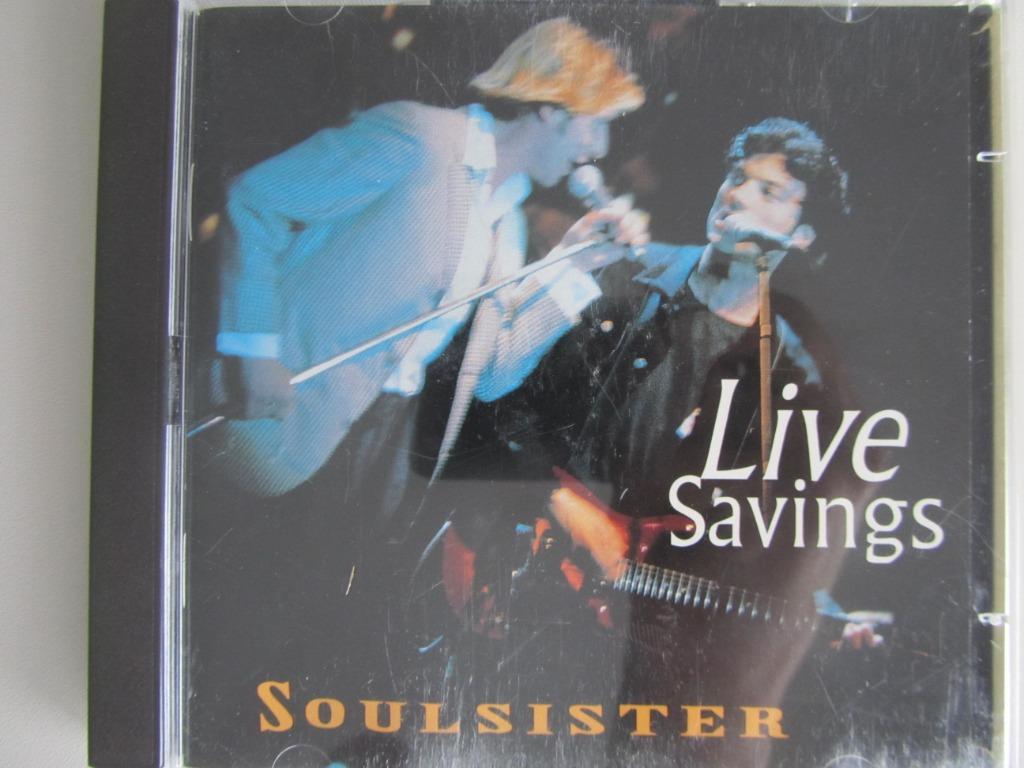 CD SOULSISTER "LIVE SAVINGS" (15 tracks), Cd's en Dvd's, Ophalen of Verzenden, Zo goed als nieuw