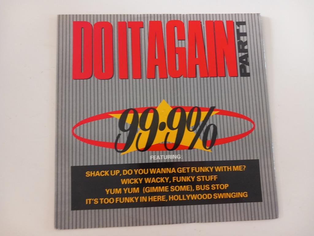 Vinyle 12" à 99,9 % Do it Again Funk Soul Disco Techno Dance, Enlèvement ou Envoi, 12 pouces, Dance populaire