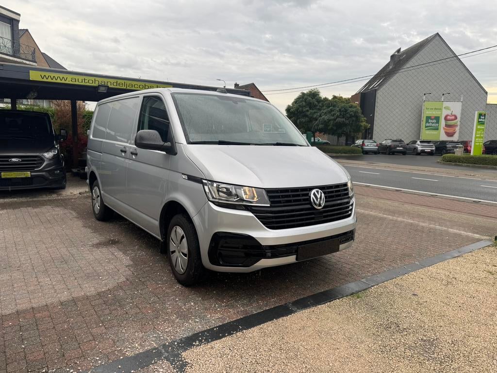 VOLKSWAGEN T6.1 TRANSPORTER * 3 PLA * 150CV * PARFAIT ÉTAT, Autos, Argent ou Gris, Achat, 3 places, Noir