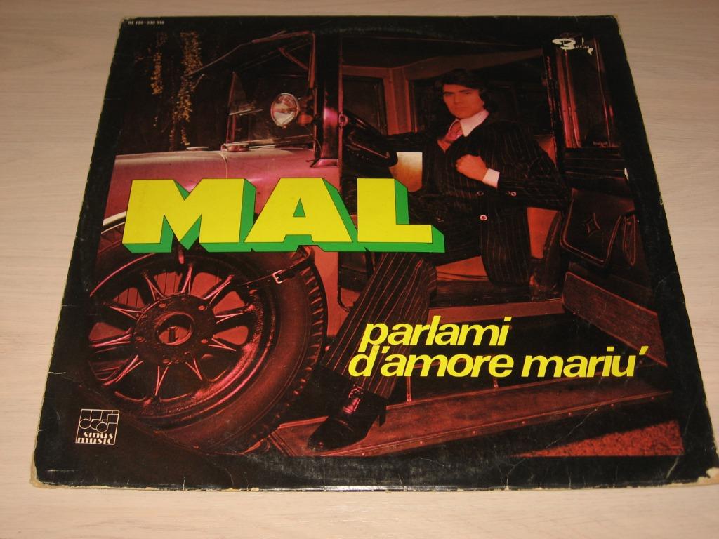Disque vinyl 33 tours Mal parlami d'amore mariu, Enlèvement ou Envoi, Comme neuf