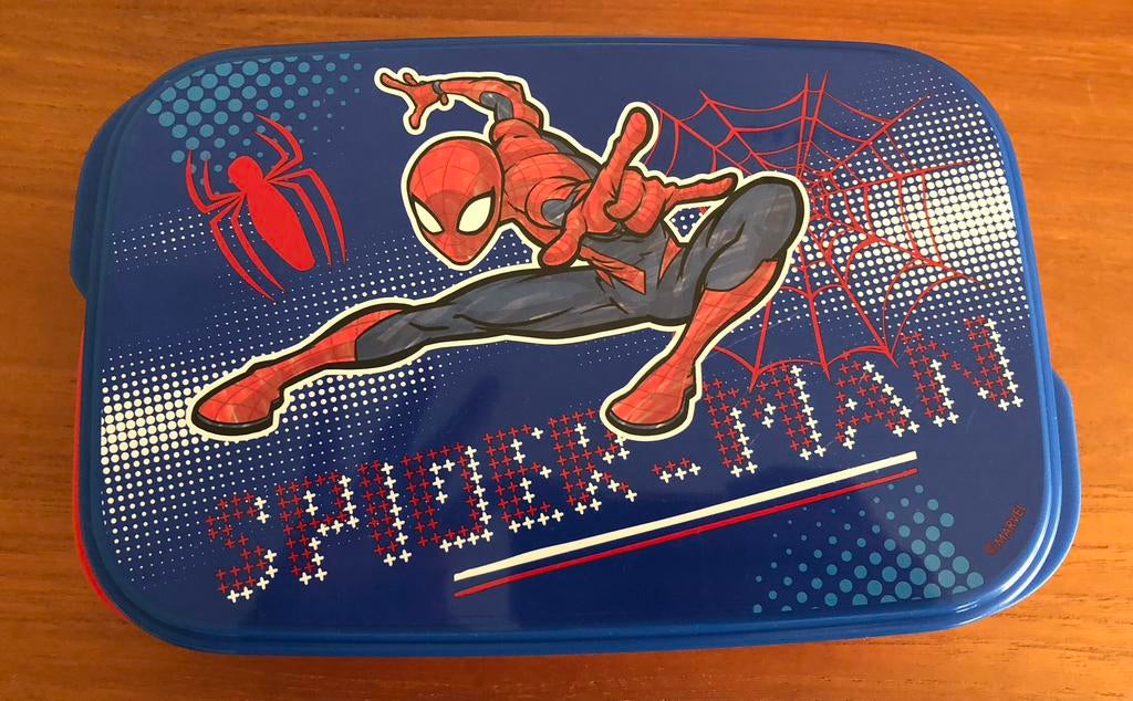 Tupperware Spider-Man lunchdoos, Divers, Enlèvement, Comme neuf