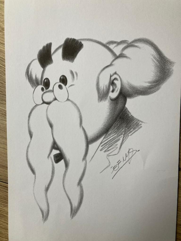 Tekening Gobelijn - Jef Nys, Enlèvement, Comme neuf, Jef Nys