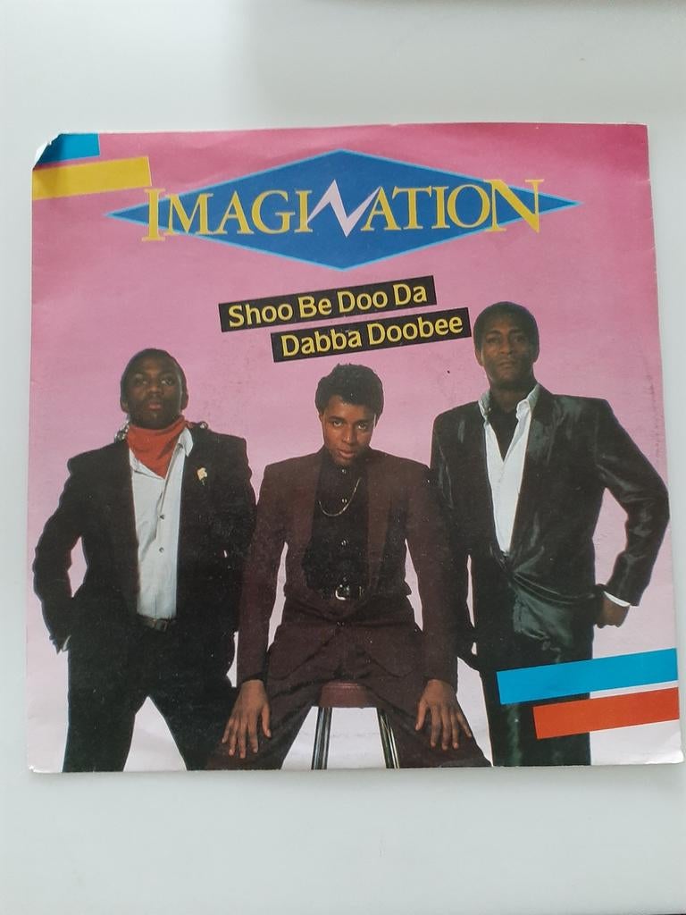Vinyl 45trs- imagination- shoo be doo da dabba doobee, Ophalen of Verzenden, Gebruikt