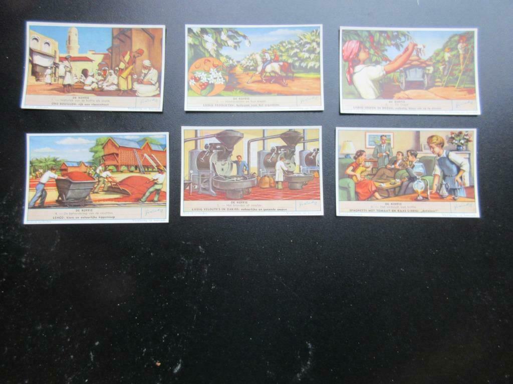 Liebig prenten "De koffie", Verzamelen, Foto's en Prenten, Ophalen of Verzenden, Zo goed als nieuw, Overige onderwerpen, Prent