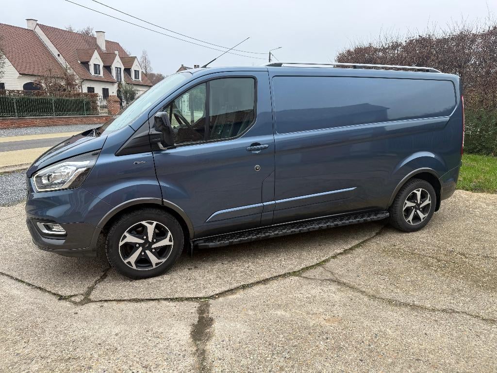 FORD TRANSIT CUSTOM ACTIVE, Auto's, Ford, 4 cilinders, Blauw, 2145 kg, Diesel