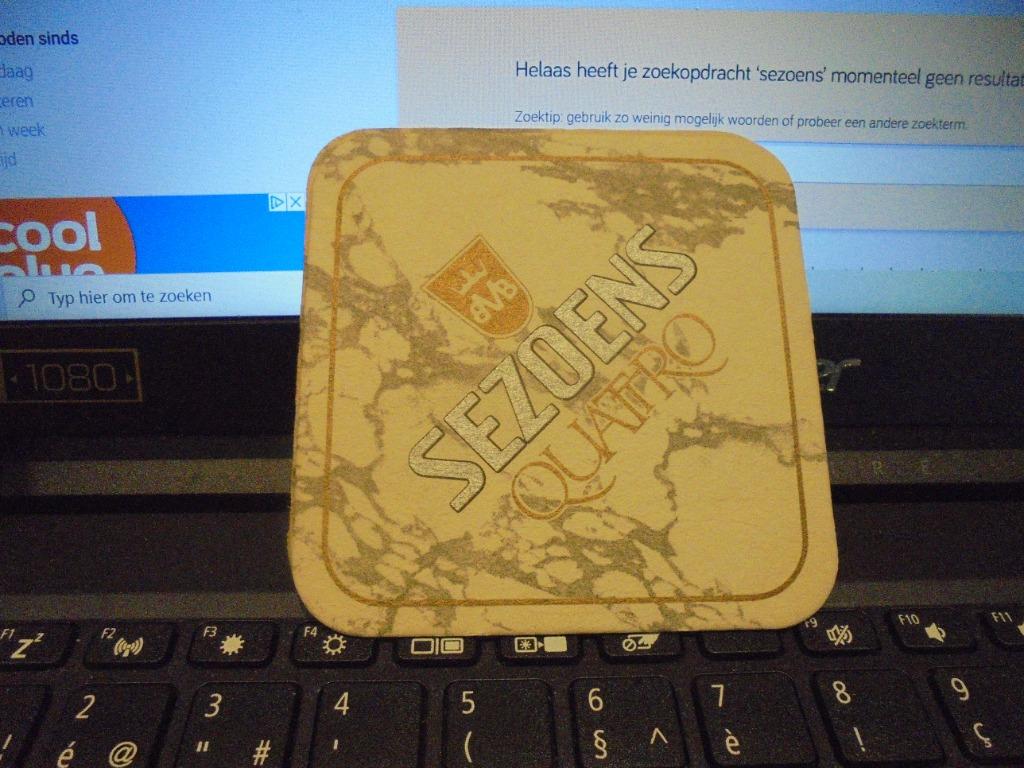 sezoens quattro, Ophalen of Verzenden, Zo goed als nieuw, Viltje(s), Overige merken