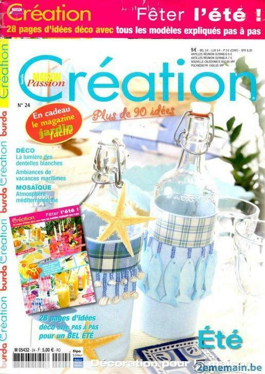 revue Burda Maison passion création Fêter l'été n°24, Enlèvement ou Envoi, Neuf