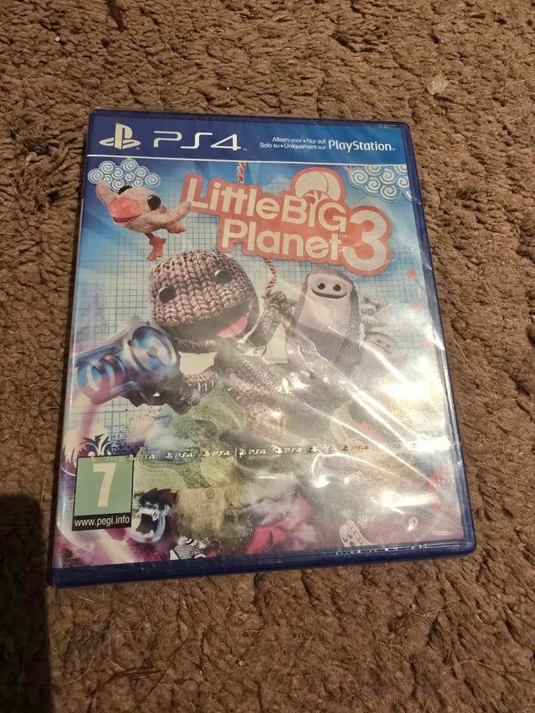 LittleBig Planet 3 PS4-spel, Ophalen, Nieuw in verpakking