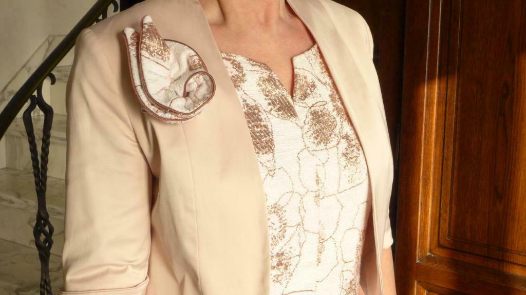 Feestkleedje Dame Blanche (S) met Bolero van Comma (m36), Kleding | Dames, Cocktailjurk, Ophalen of Verzenden, Zo goed als nieuw