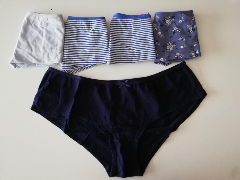 Set van 5 blauwe slipjes, C&A, Ophalen of Verzenden, Blauw, Slip