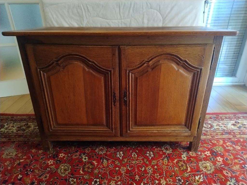 Massief eiken dressoir, Ophalen