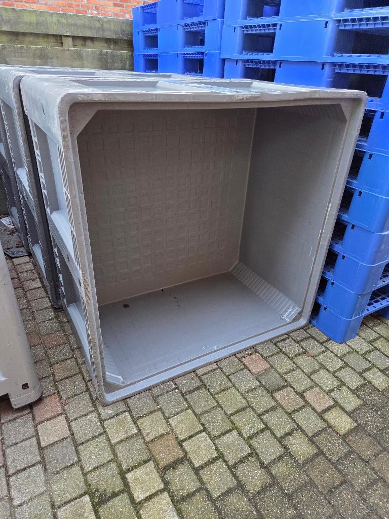 Palletboxen van 1,12 m x 1,12 m x 79 cm ( Tonnen,Vaten ), Ophalen, 100 cm of meer, 60 cm of meer, Bak of Kist