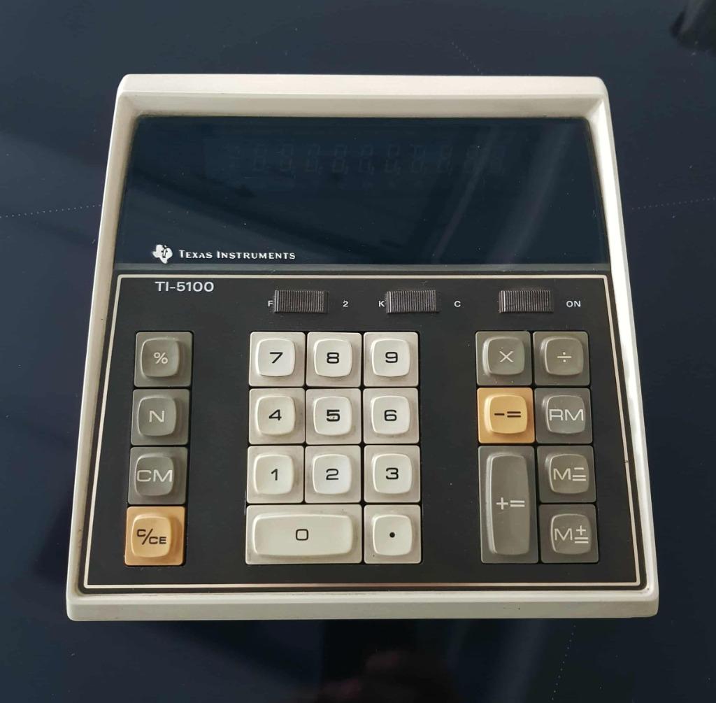 TEXAS TI-5100 calculator vintage, Enlèvement ou Envoi, Utilisé