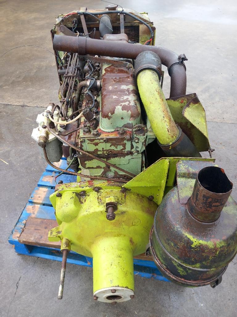 Moteur diesel 6 cylindres Perkins, Enlèvement