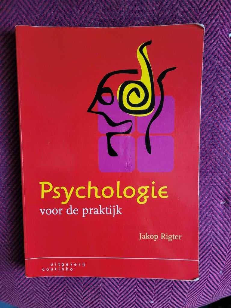 Jakop Rigter - Psychologie voor de praktijk, Boeken, Ophalen, Gelezen, Jakop Rigter