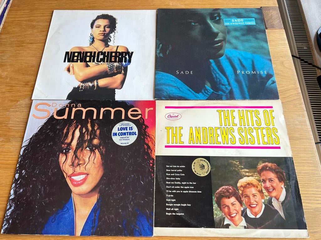 Disco lp’s en vrouwelijke zangeressen divers per lot/stuk, Ophalen, Zo goed als nieuw