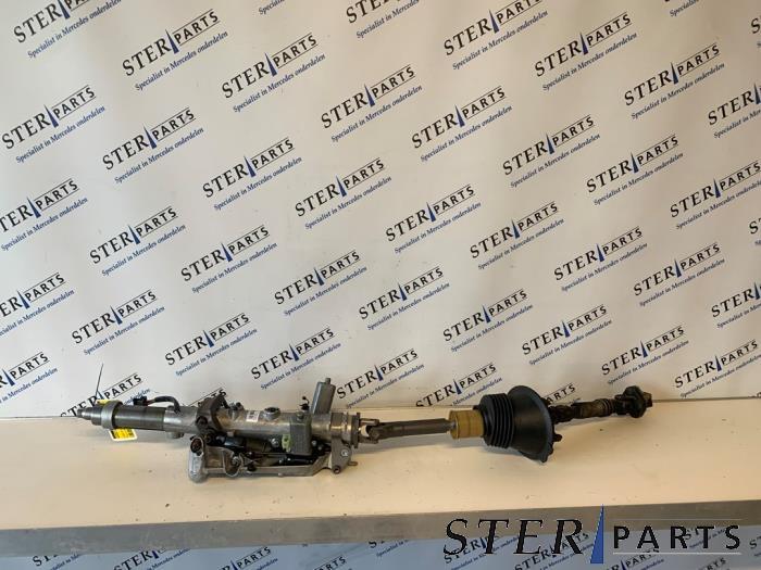 Boîtier colonne de direction complet d'un Mercedes S-Klasse, Enlèvement ou Envoi, 3 mois de garantie, Utilisé, Mercedes-Benz