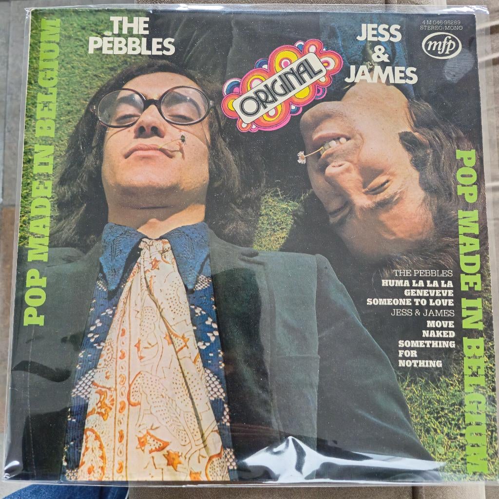 LP The Pebbles "Jess & James " Pop made in Belgium, Ophalen of Verzenden, Zo goed als nieuw, 12 inch