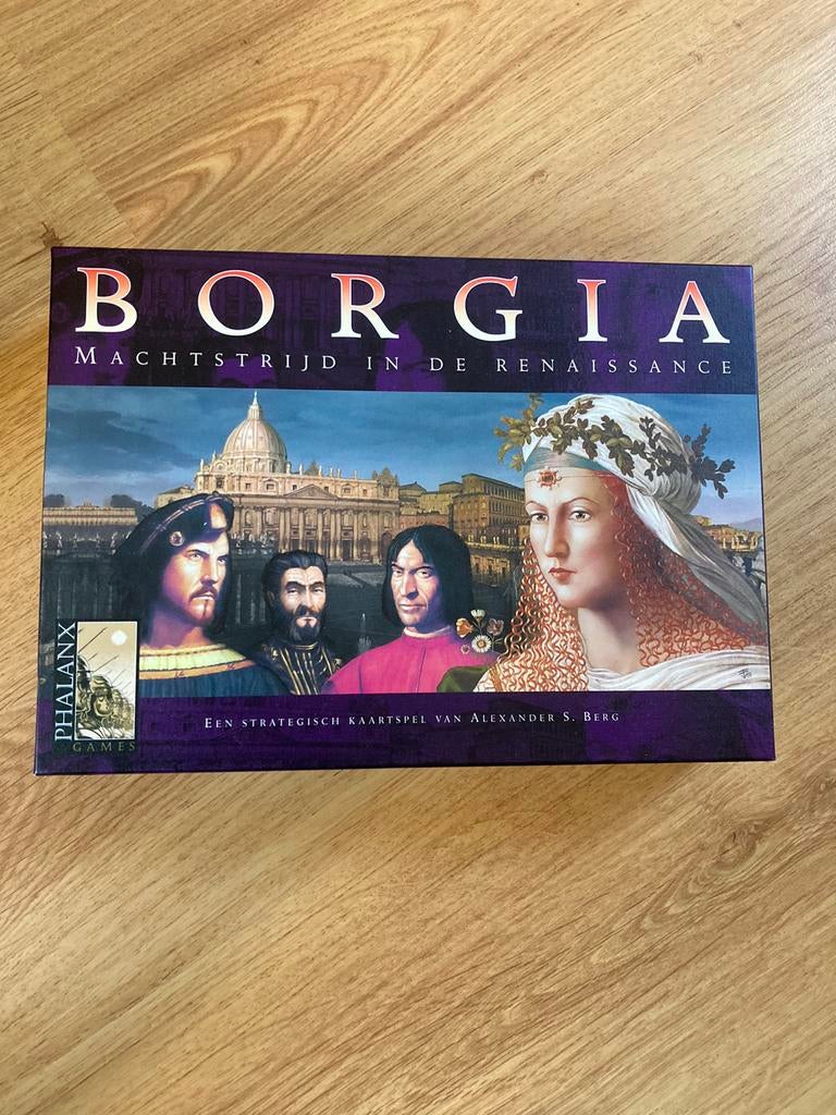 Gezelschap Borgia, Ophalen of Verzenden, Nieuw